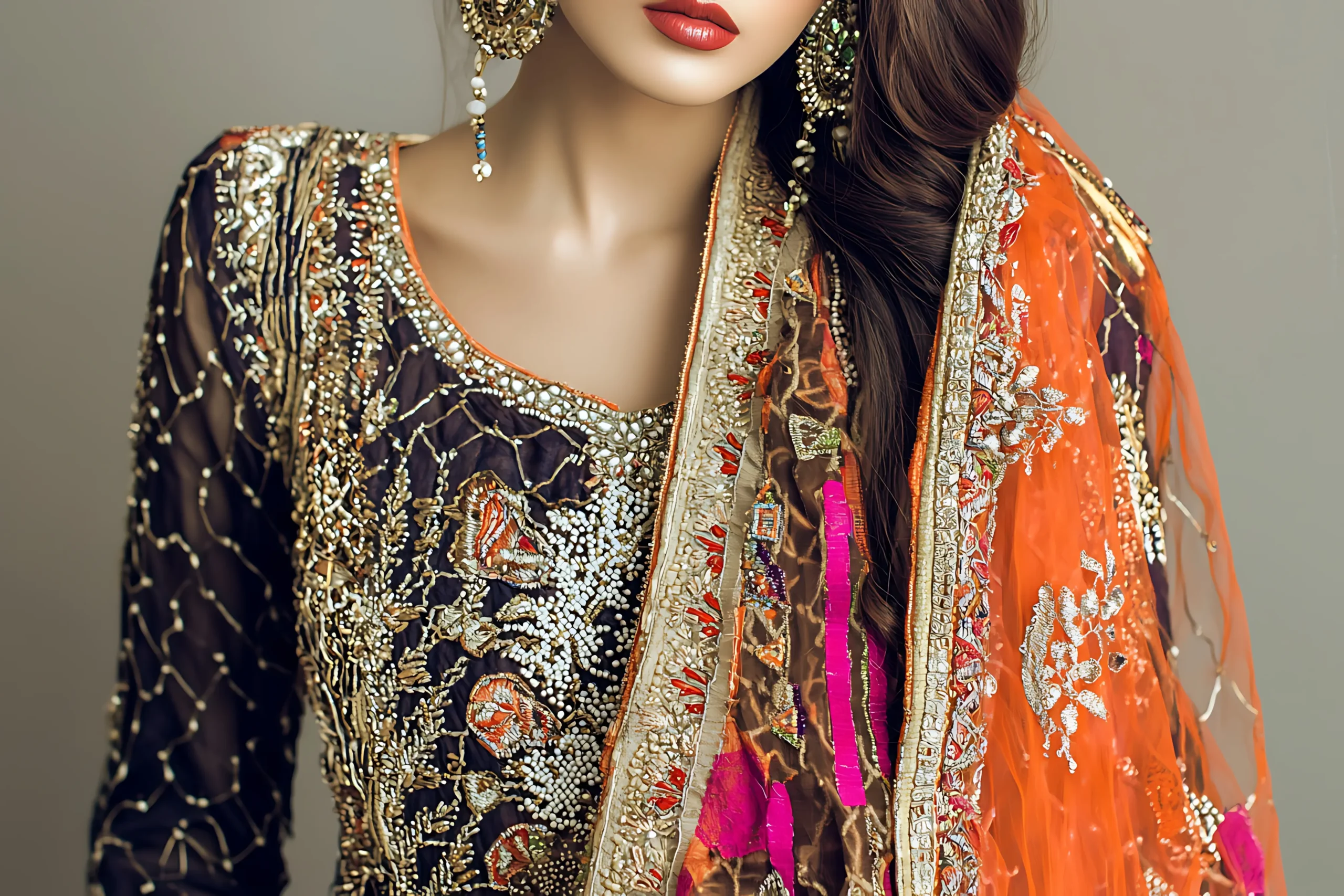 Formal-Simple-Nikkah-Dresses-for-Sisters-with-Dupatta