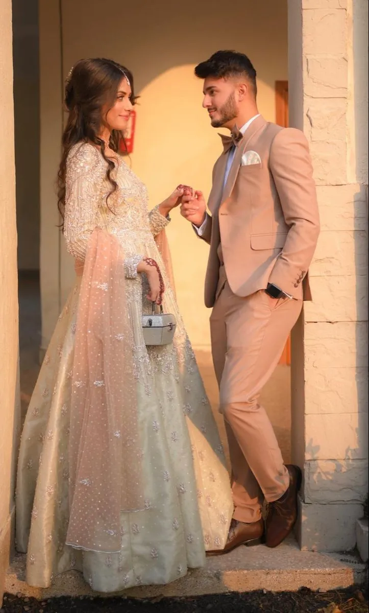 Simple-Nikkah-Dresses-for-Couple-groom-and-bride